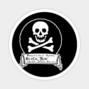 Jolly Roger - Samuel Black Sam Bellamy Magnet